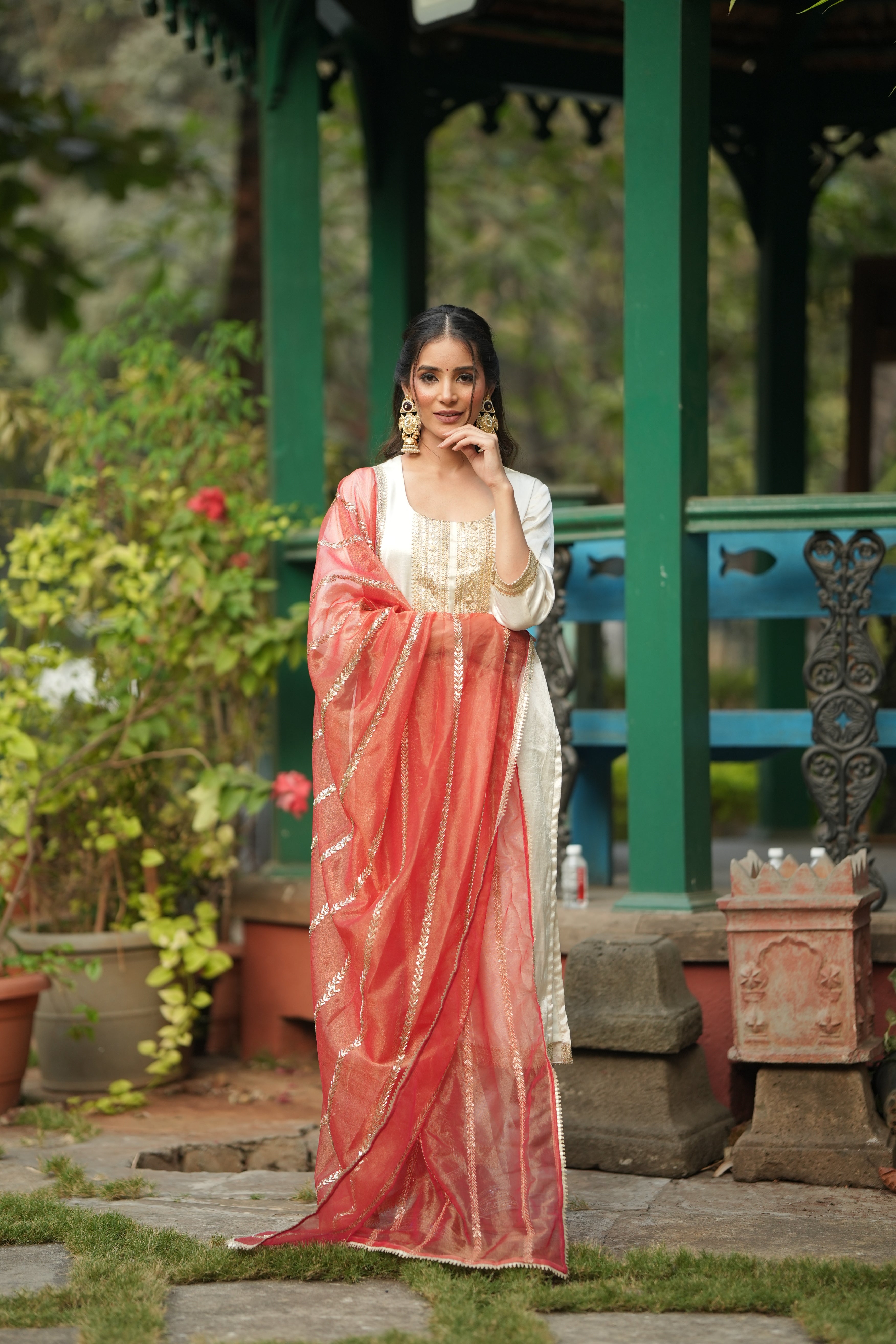 Artisan's Motif Silk Ensemble