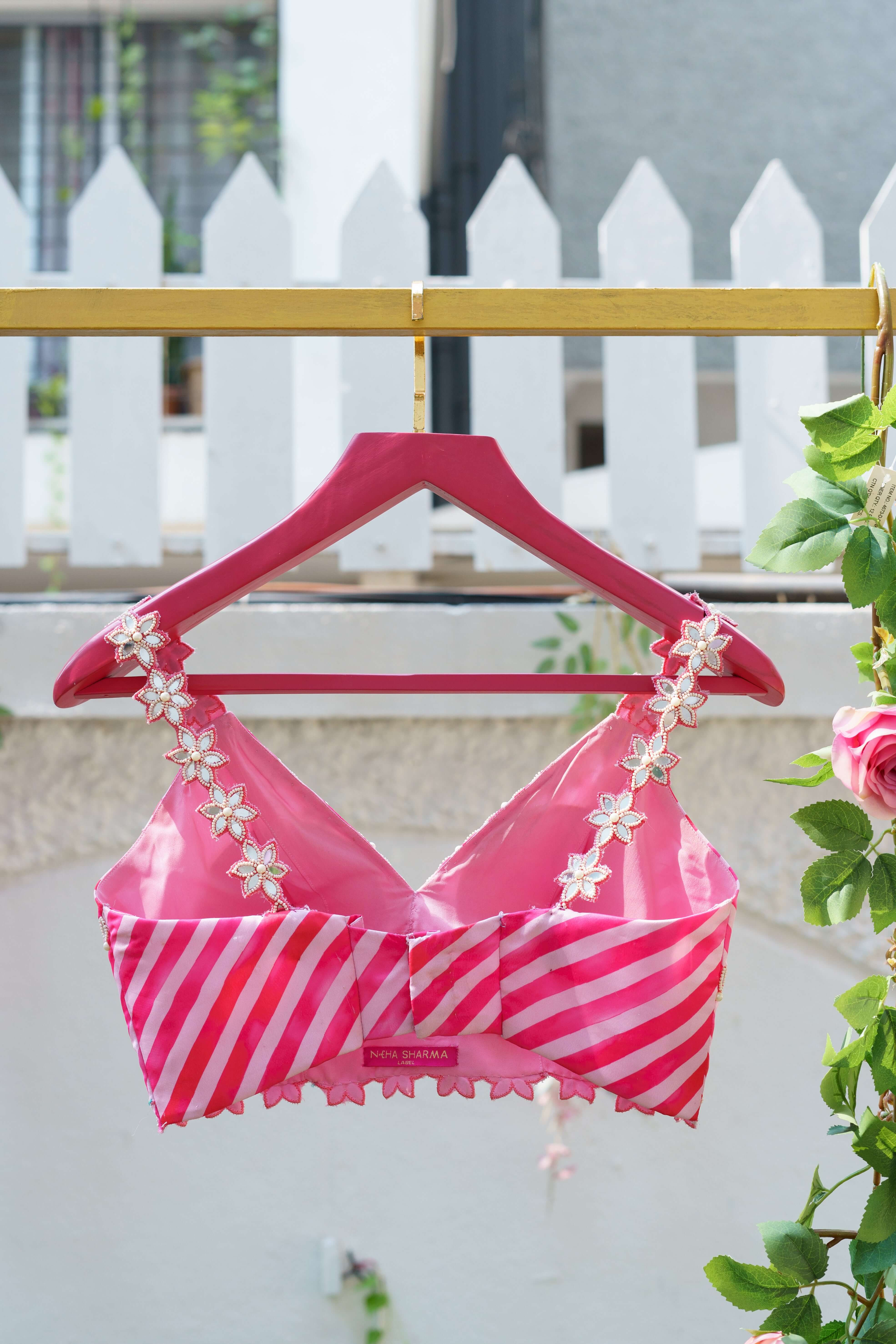 Dreamy Rose Striped Blouse