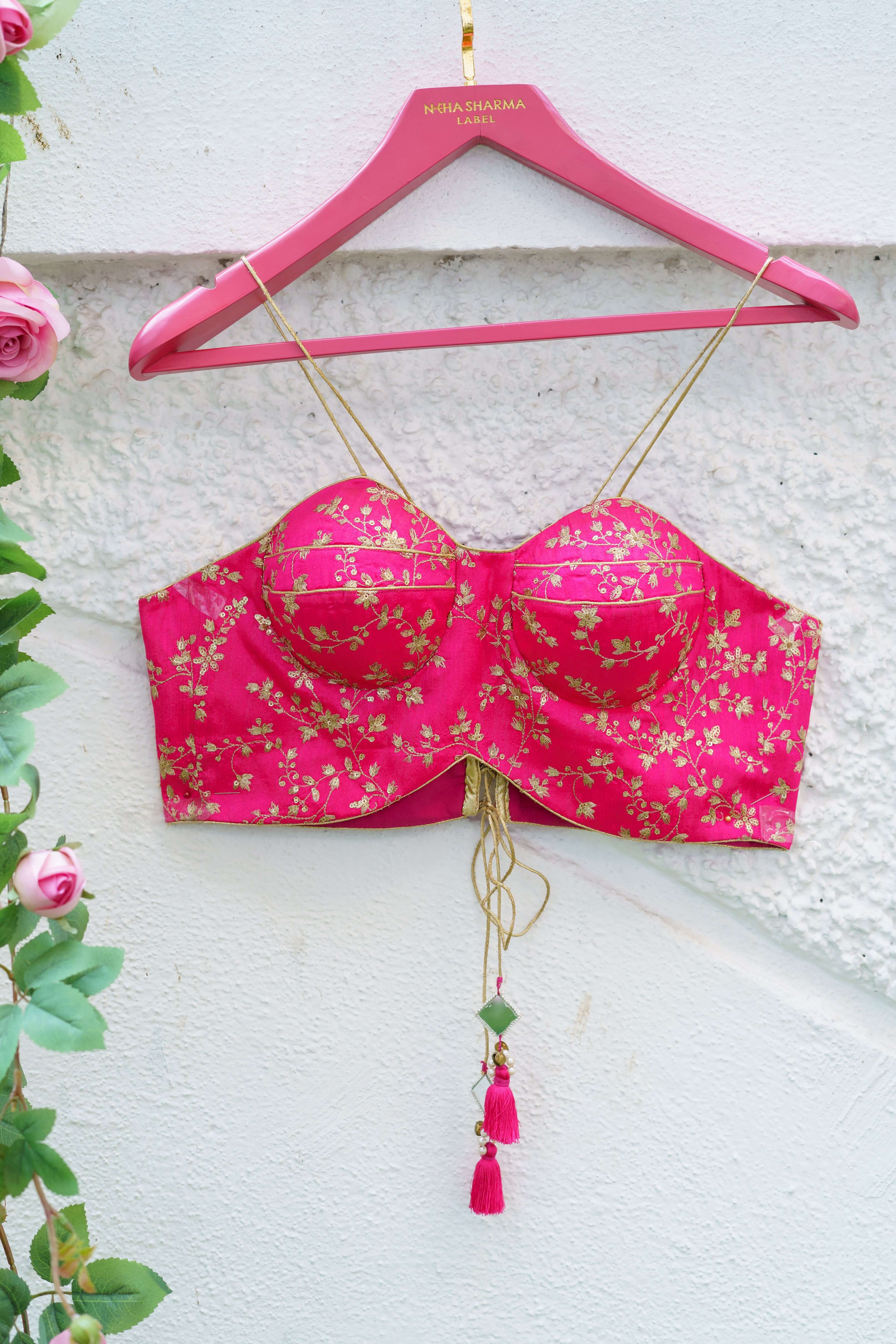 Royal Bloom Brocade Blouse