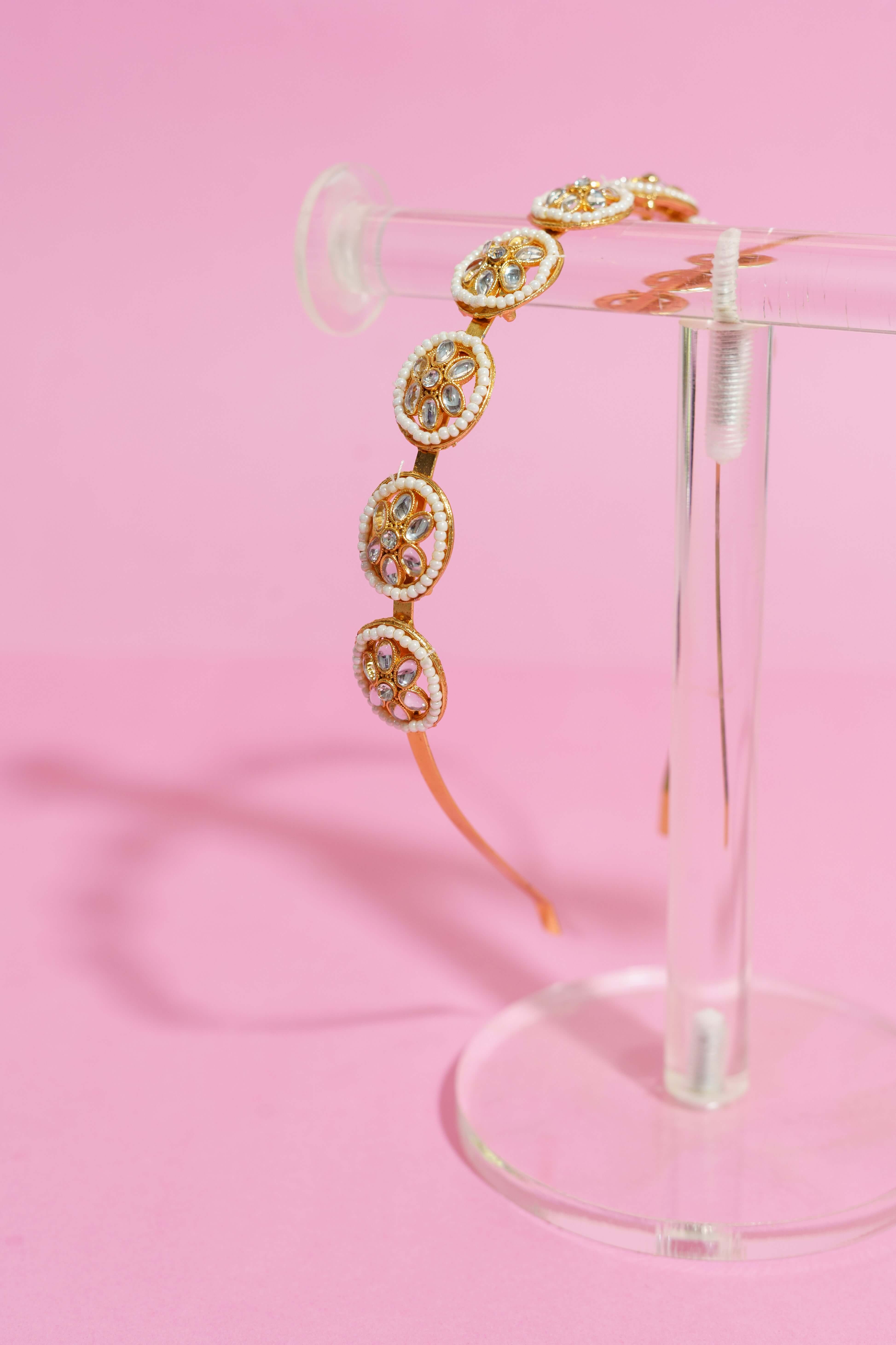 Pearl and Crystal Headband