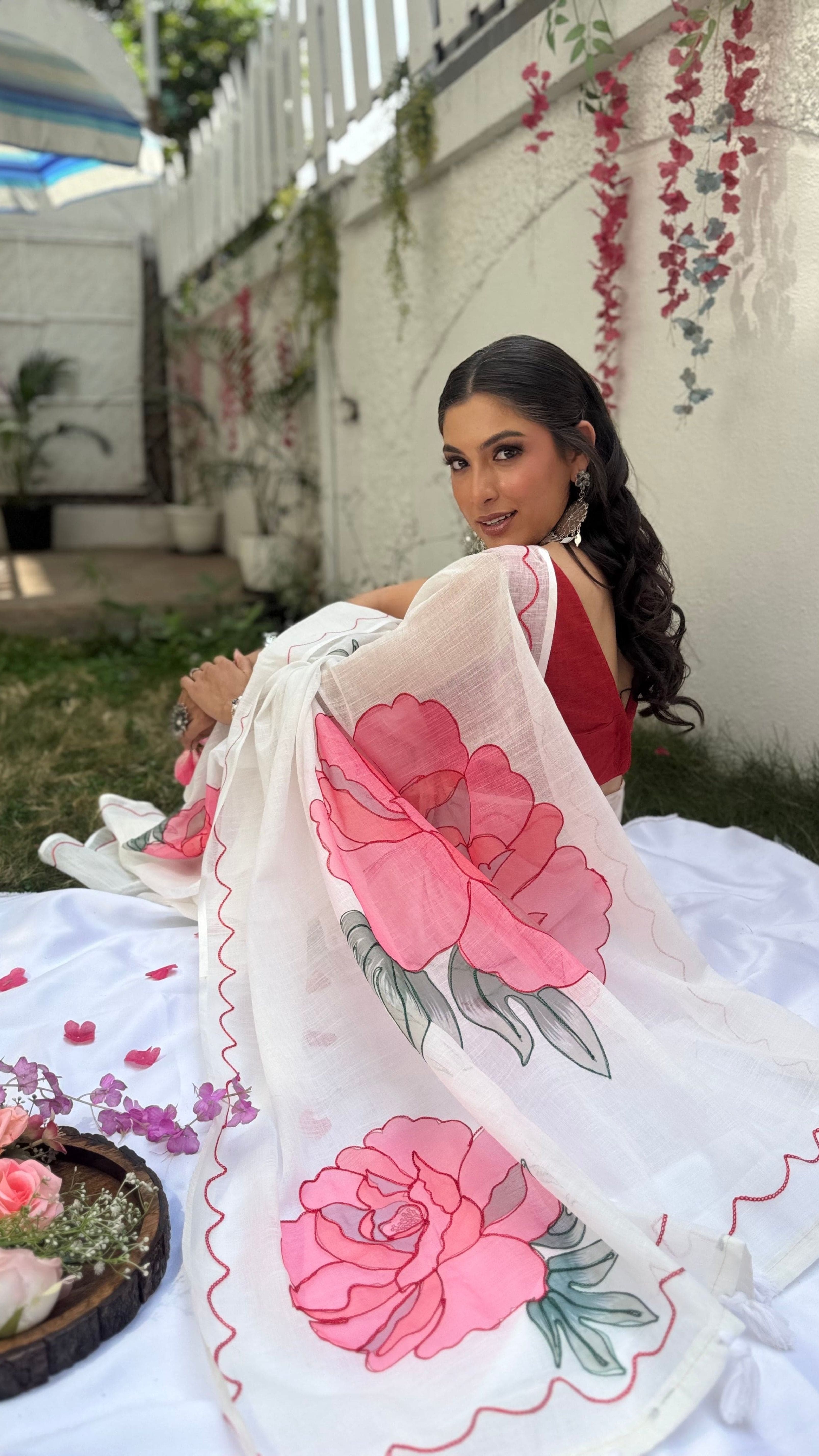 Rose Petal Soft Casual Saree