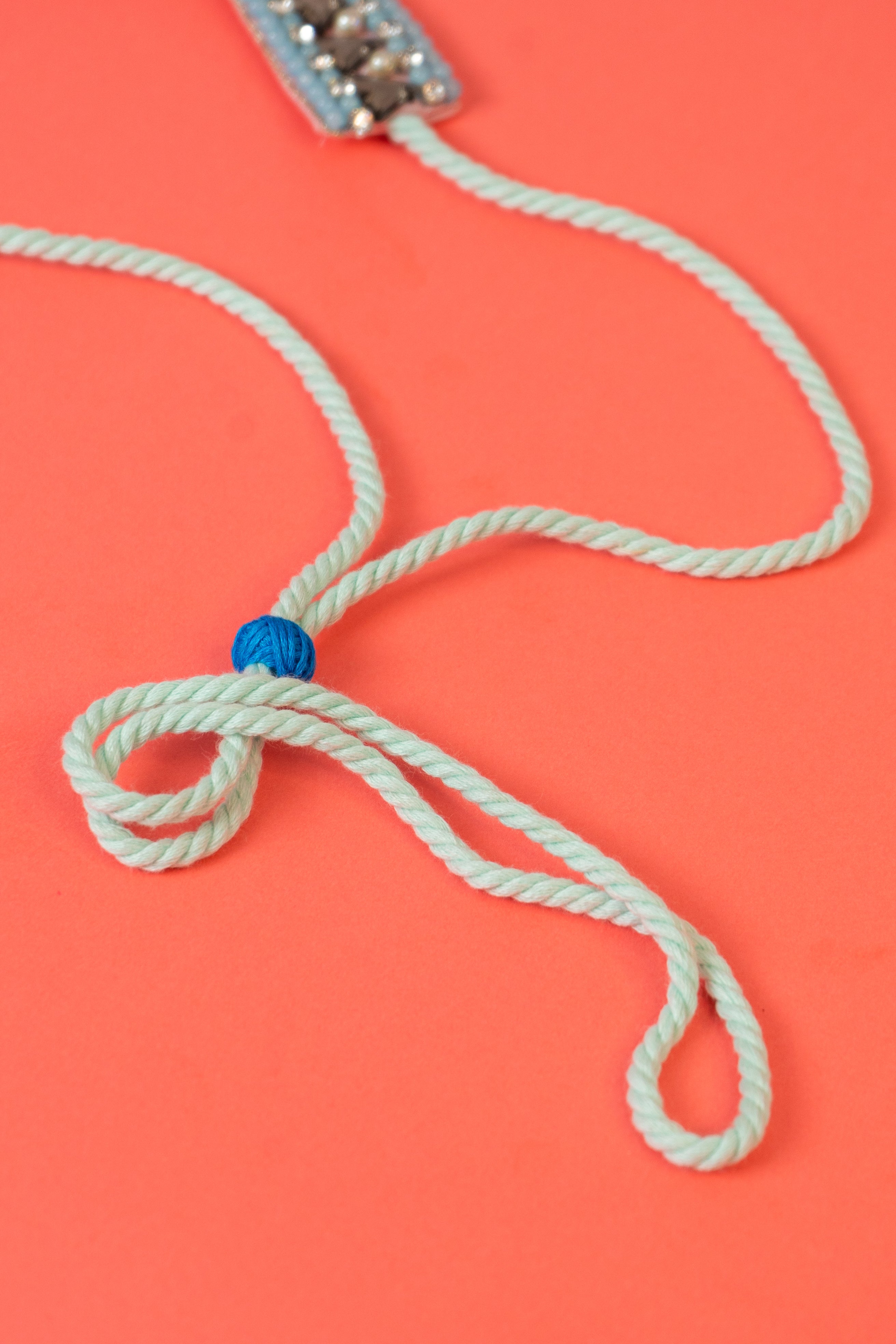 Kundan beaded boho choker.