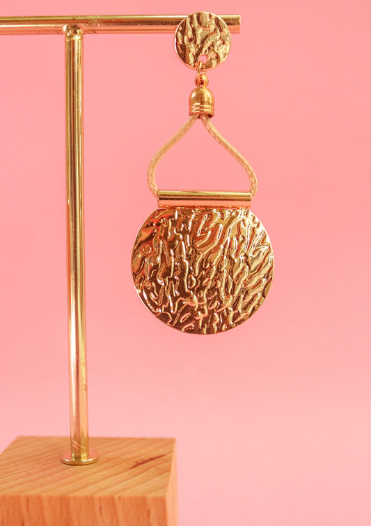 Boho coin earrings