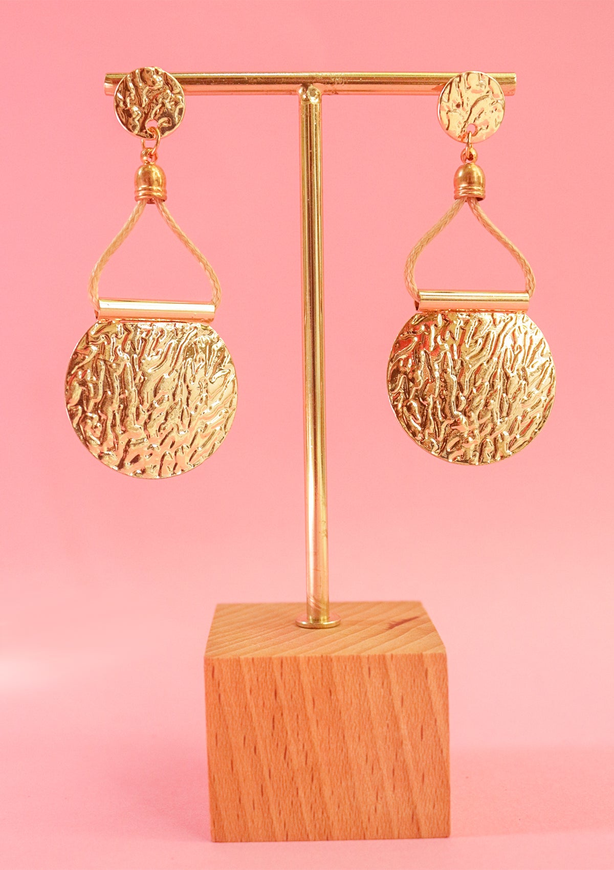 Boho coin earrings