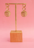 Multi-circle dangle earrings