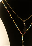 Double-layered boho necklace
