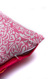 Pink Jaipuri Print Cushion Cover