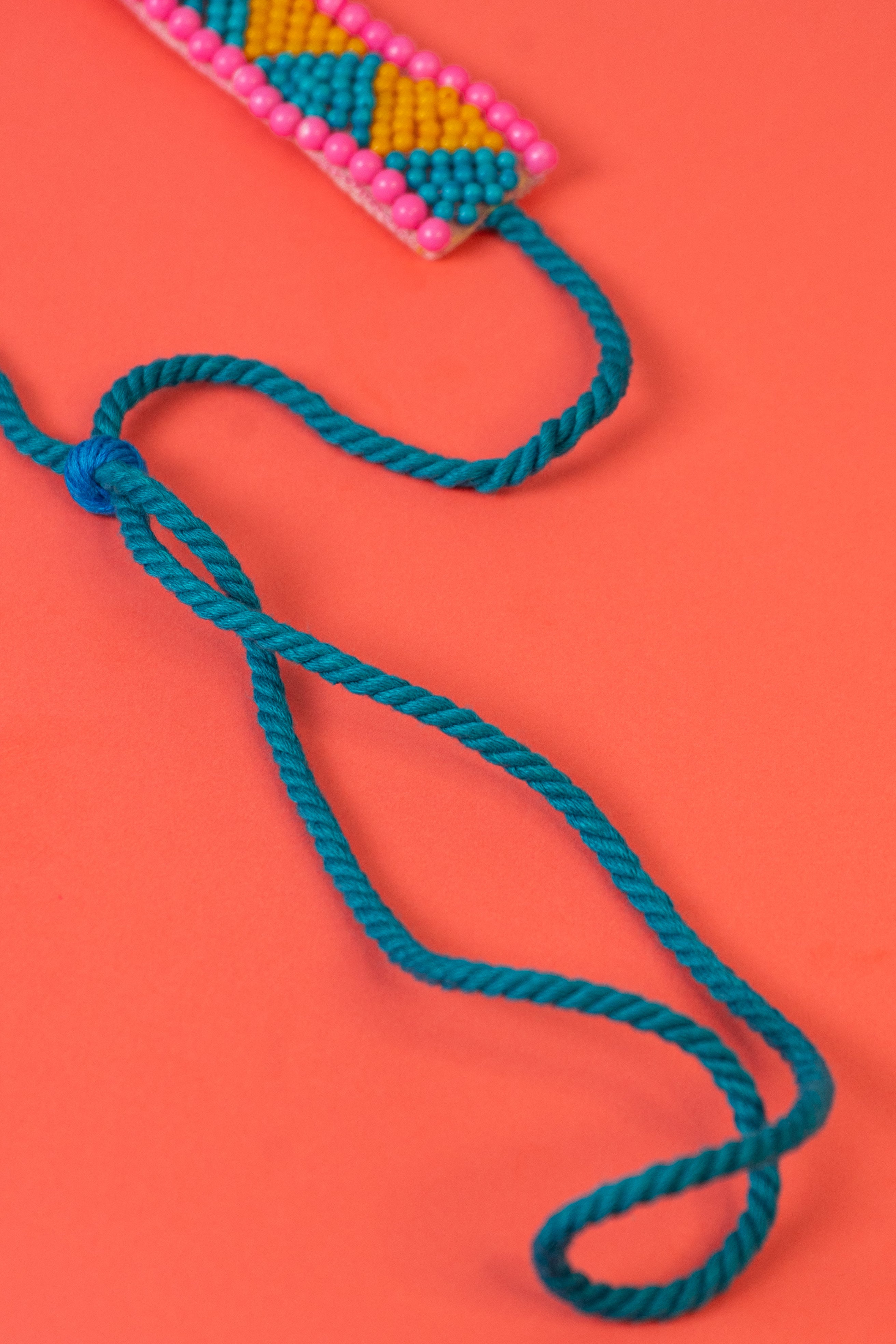 Colourful Pearl Beaded Choker