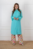 Sea green Kurta set