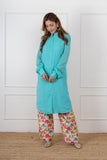 Sea green Kurta set