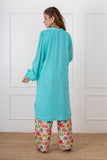 Sea green Kurta set