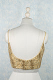 Golden sequins blouse