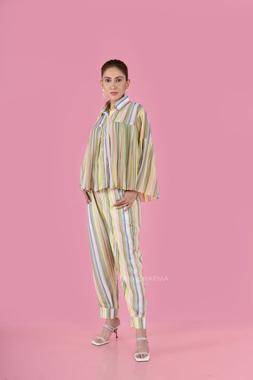Colorful Stripes Co-Ord Sets
