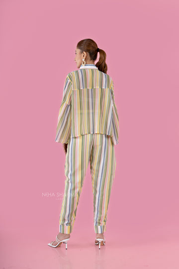 Colorful Stripes Co-Ord Sets