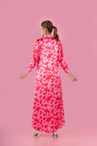 Pink On Pink Ankle Length Dress
